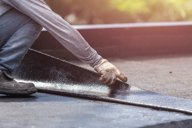 Professional Waterproofing technician working in Macy, IN